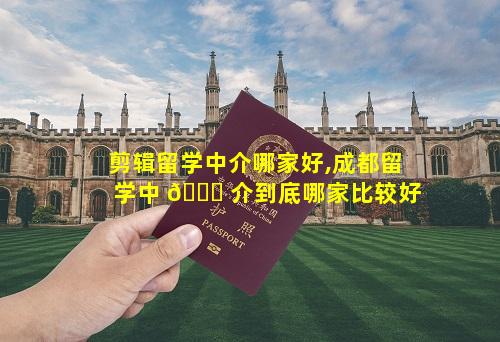 剪辑留学中介哪家好,成都留学中 🐛 介到底哪家比较好
